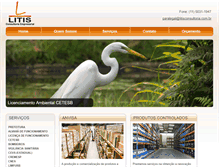 Tablet Screenshot of litisconsultoria.com.br